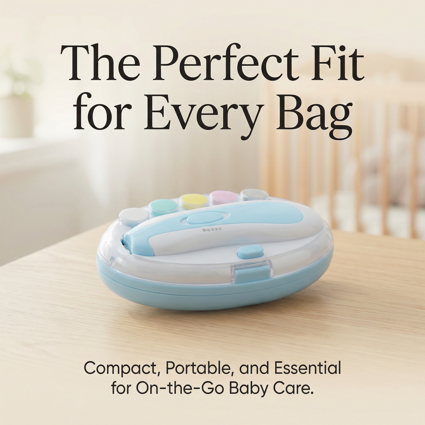 Gentle Electric Nail Trimmer for Babies