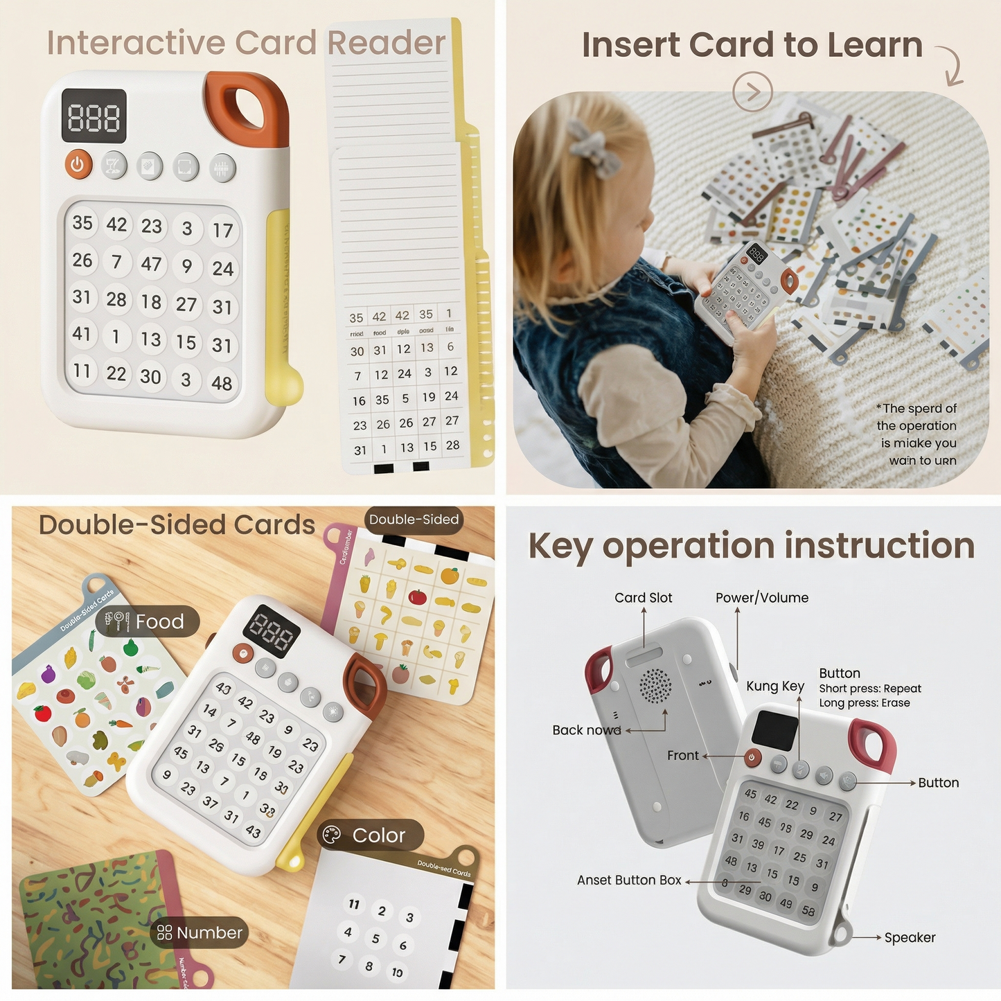 Attention and Focus Learning Board for Kids