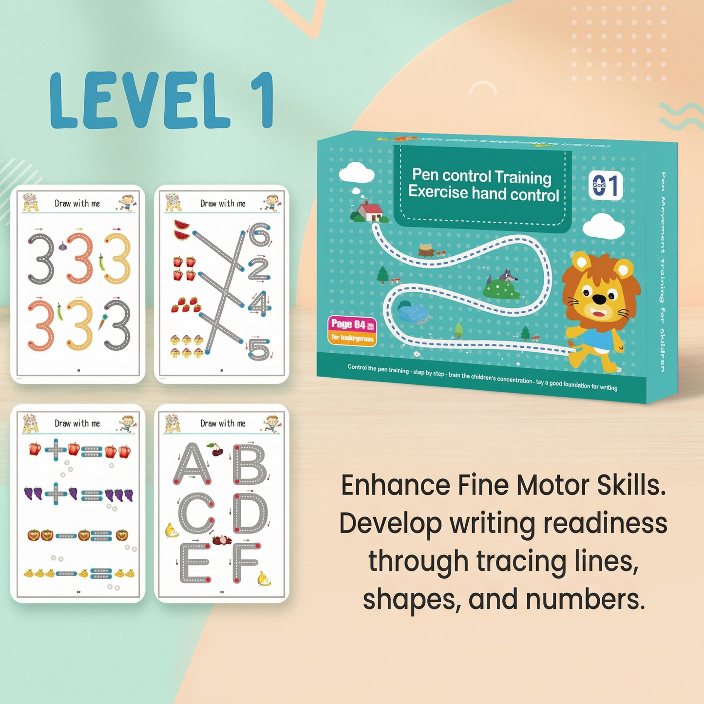 My First Tracing Practice Book