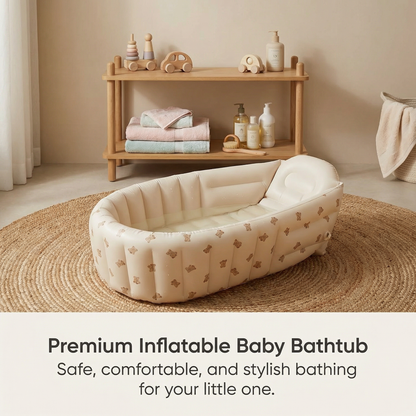 Inflatable Baby Bath Tub for Home and Travel