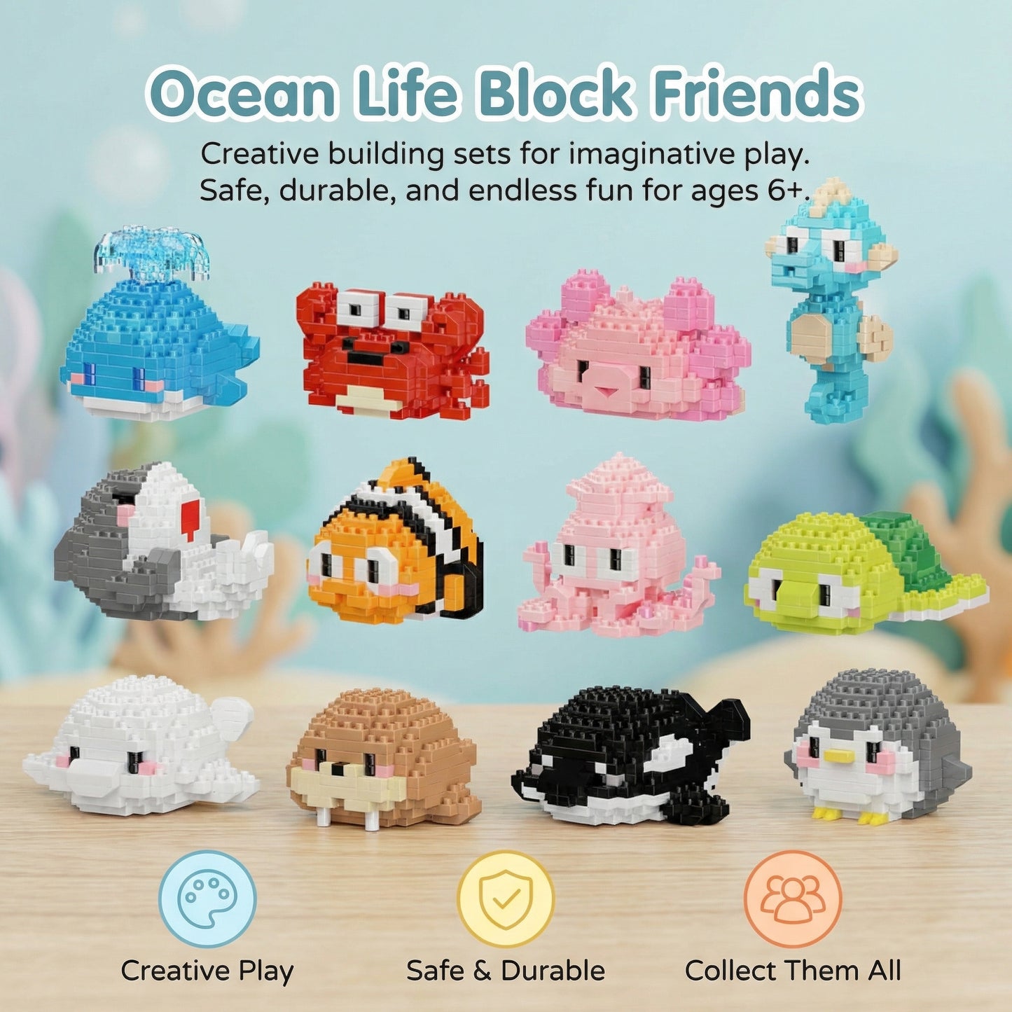Mini Ocean Building Blocks