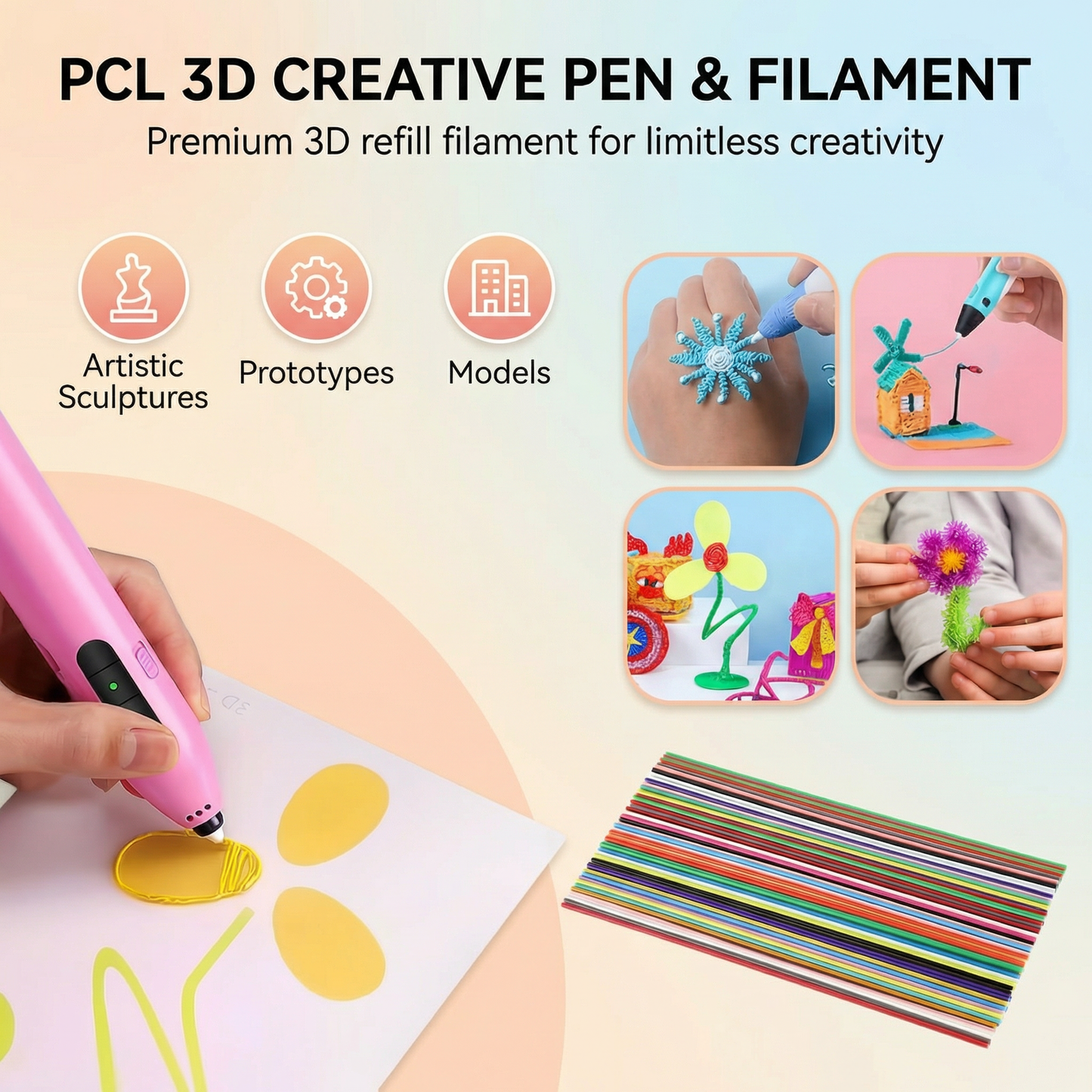 3D Pen Low Temperature for Kids