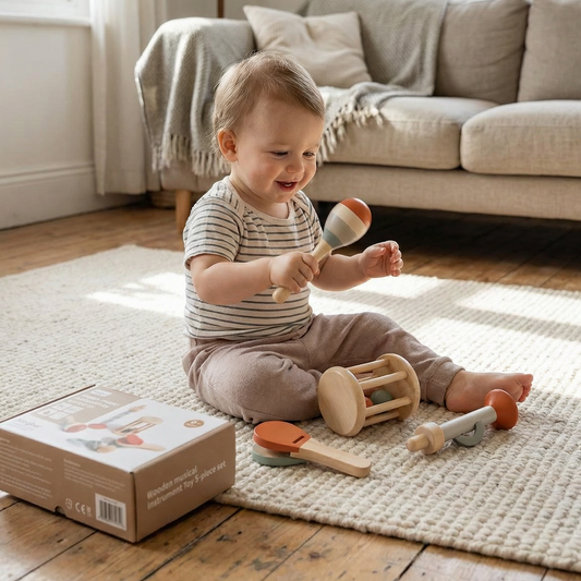 Montessori Wooden Musical Instruments Set