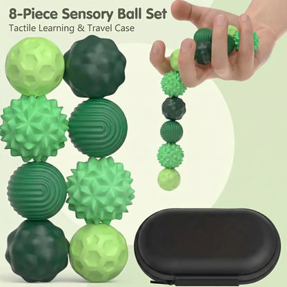 Magnetic Sensory Balls for Kids (8pcs)