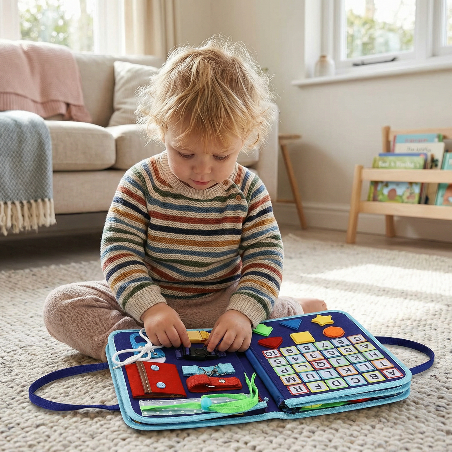 Montessori Busy Book for Toddlers