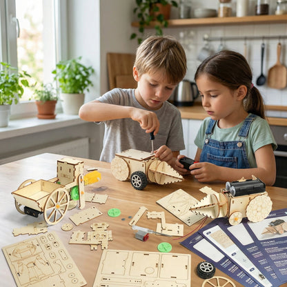 STEM Model Building Kit Robot and Vehicle Set