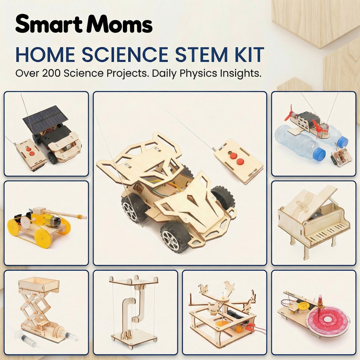 STEM Model Building Kit Robot and Vehicle Set