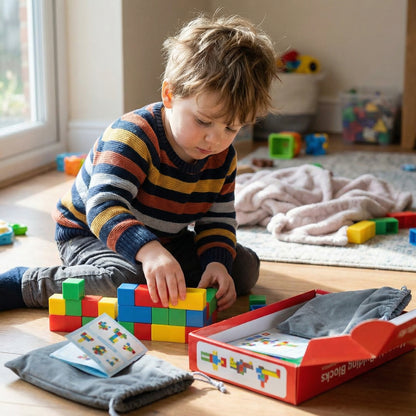 Magnetic Building Cubes for Kids