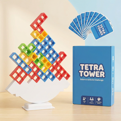 Tetra Tower Balance Tower Stacking Game