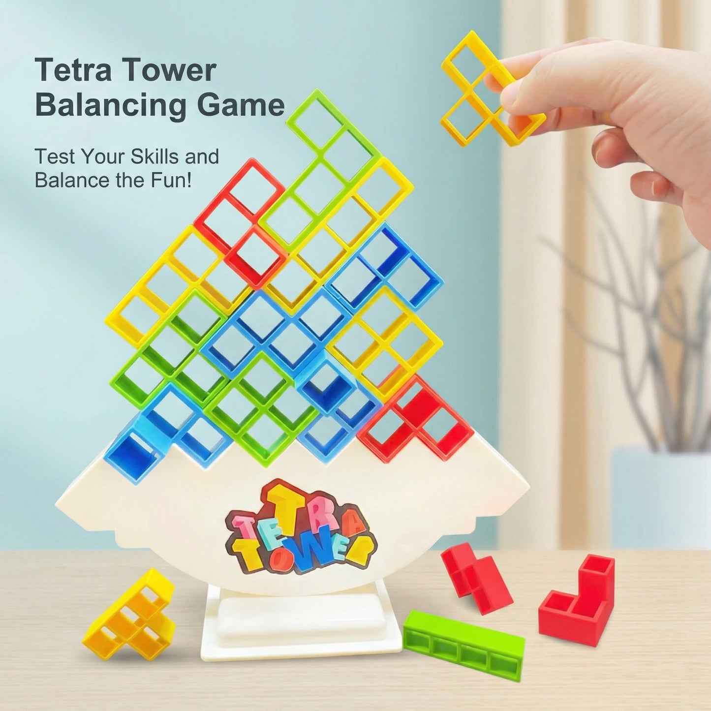 Tetra Tower Balance Tower Stacking Game