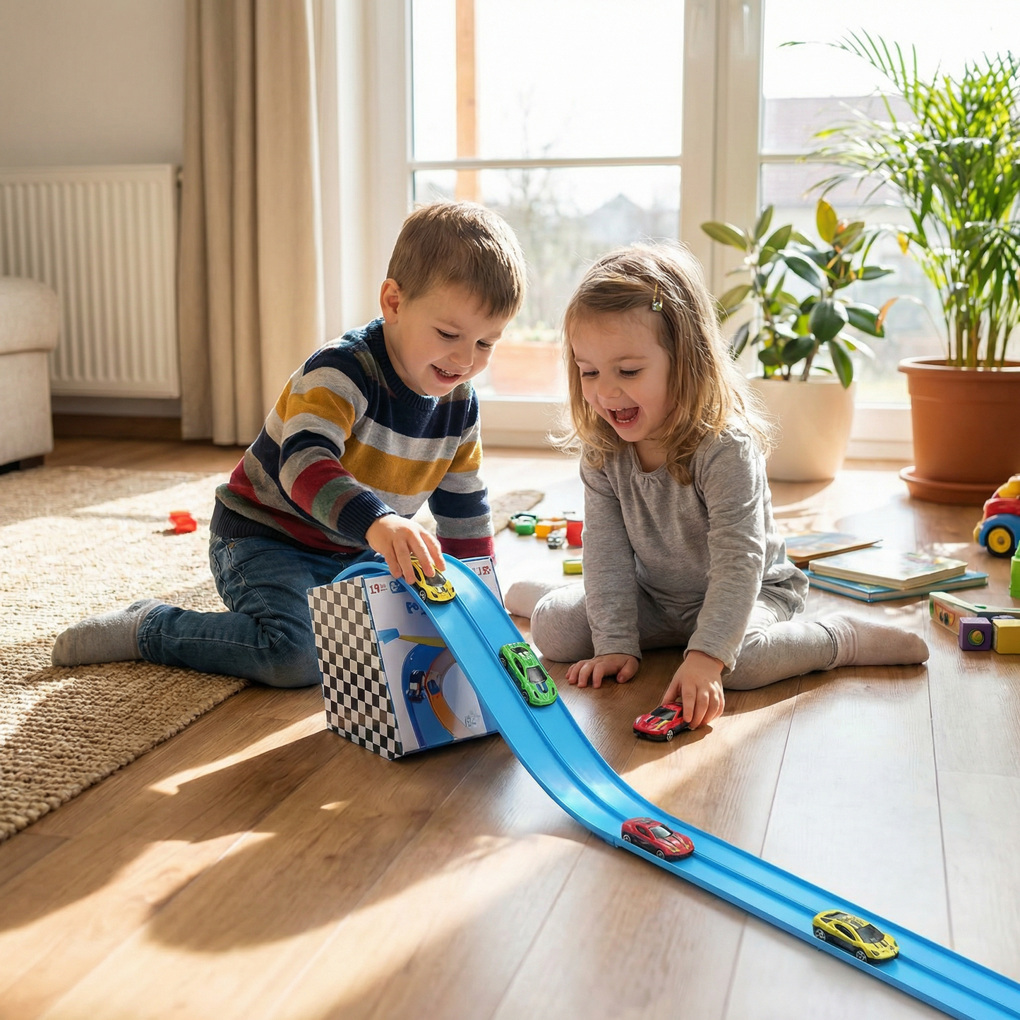 Creative Flexible Racing Track for Kids