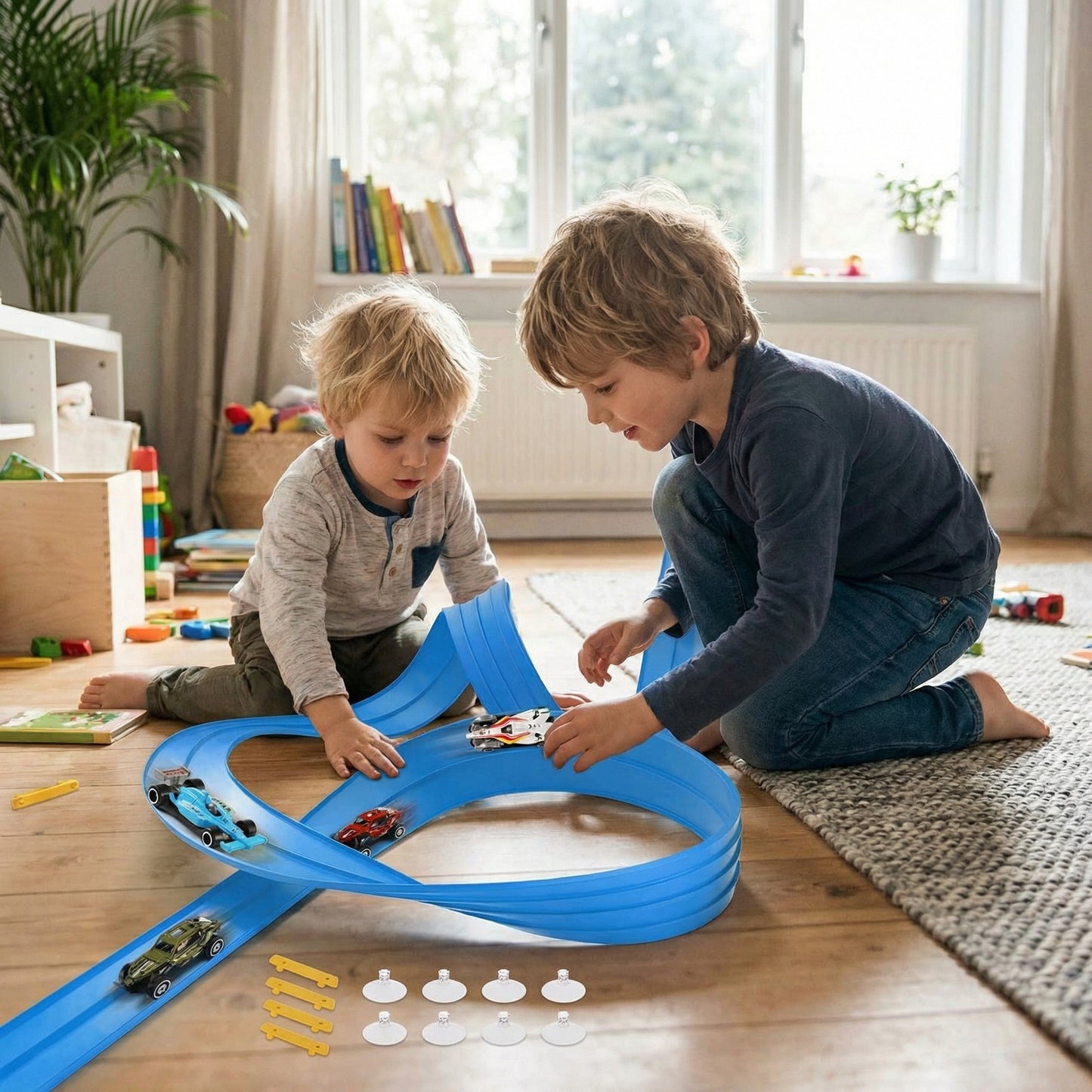 Creative Flexible Racing Track for Kids