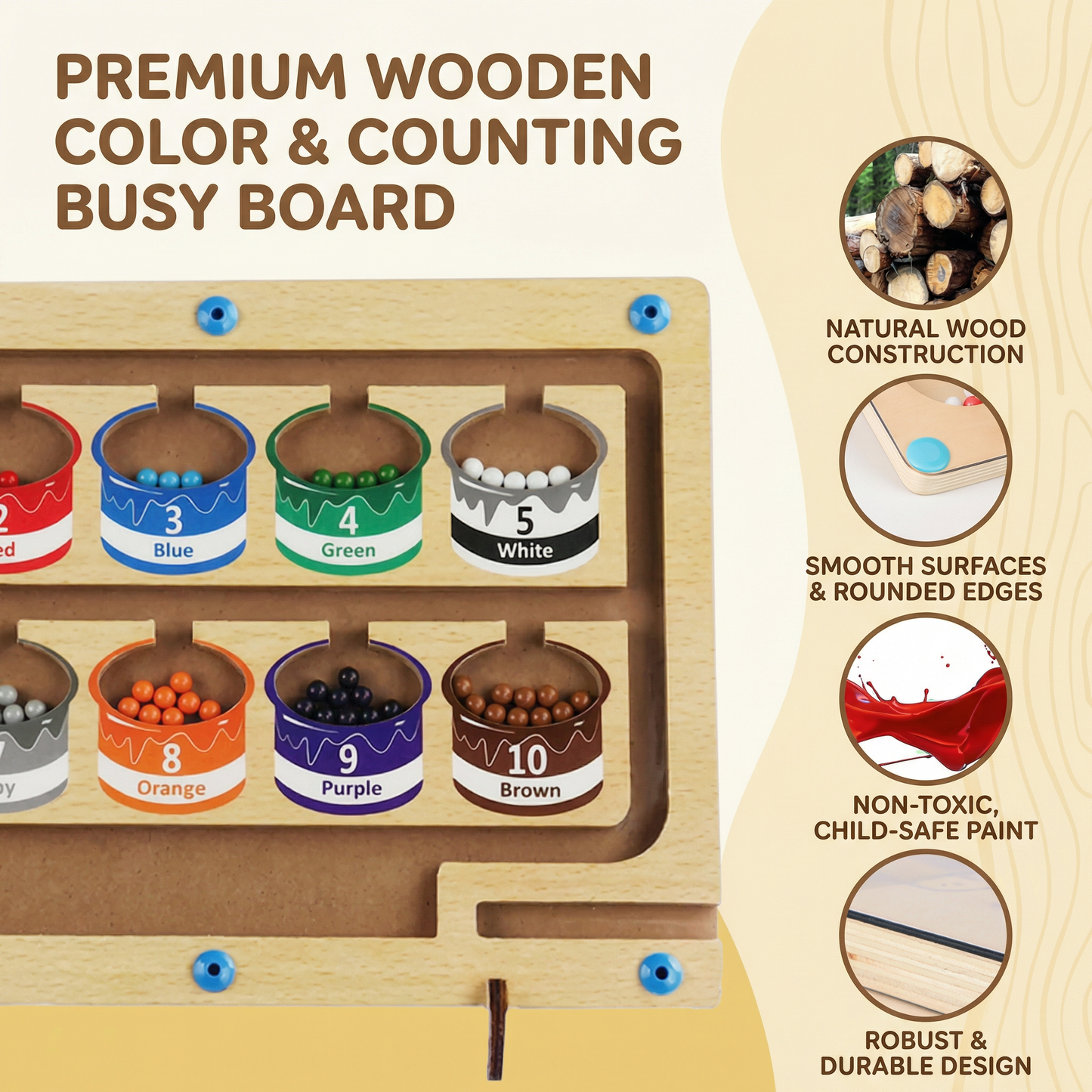 WonderMaze™ Magnetic Montessori Labyrinth