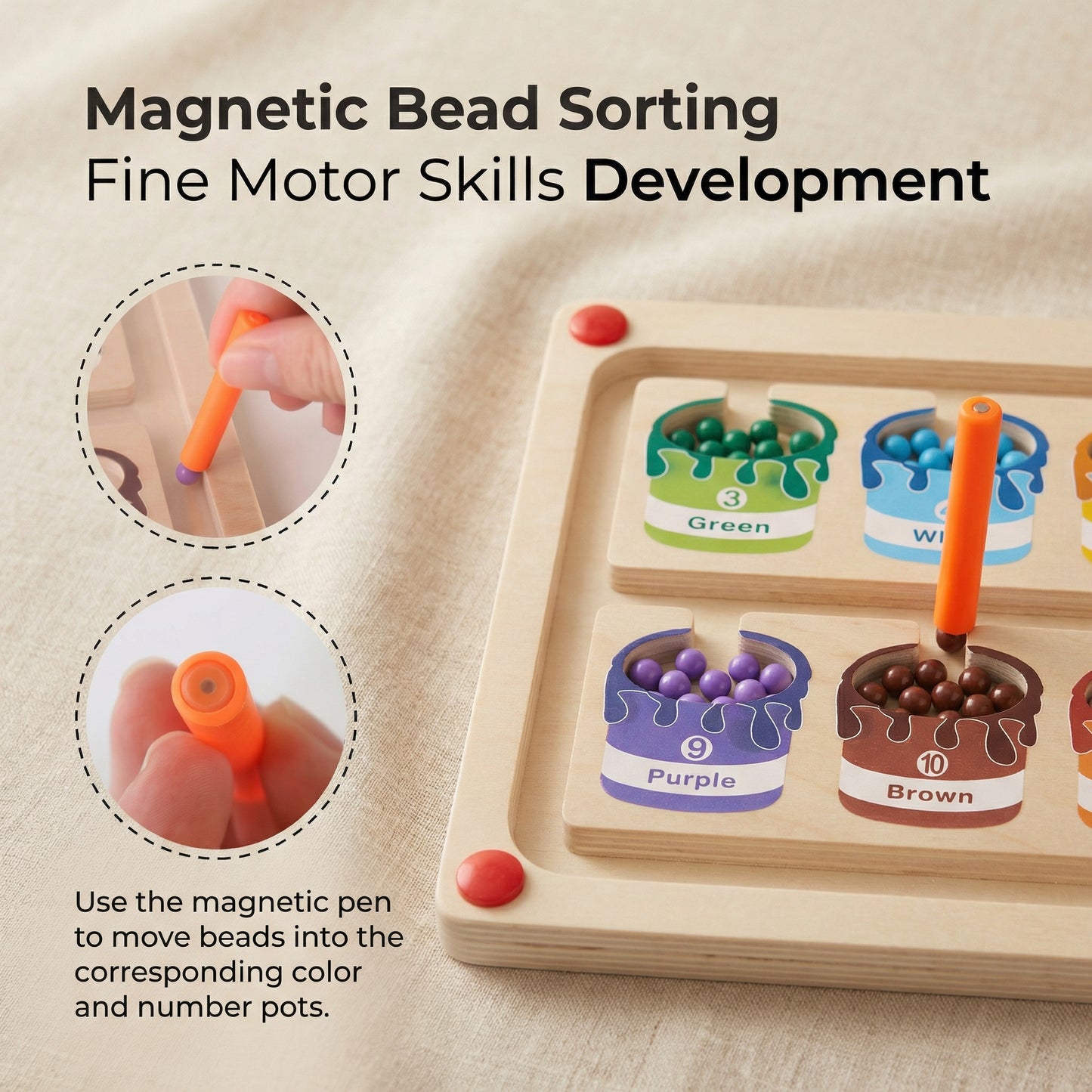 WonderMaze™ Magnetic Montessori Labyrinth