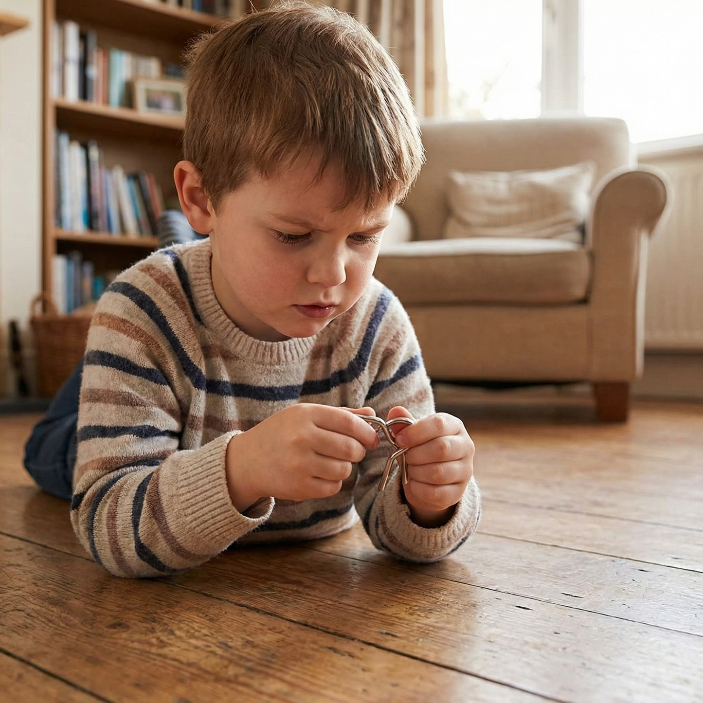 Metal Logic Puzzle 8-Piece set