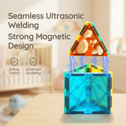 Magnetic Construction Tile Set (42pcs)
