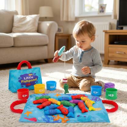 Montessori Fishing Toy for Toddlers