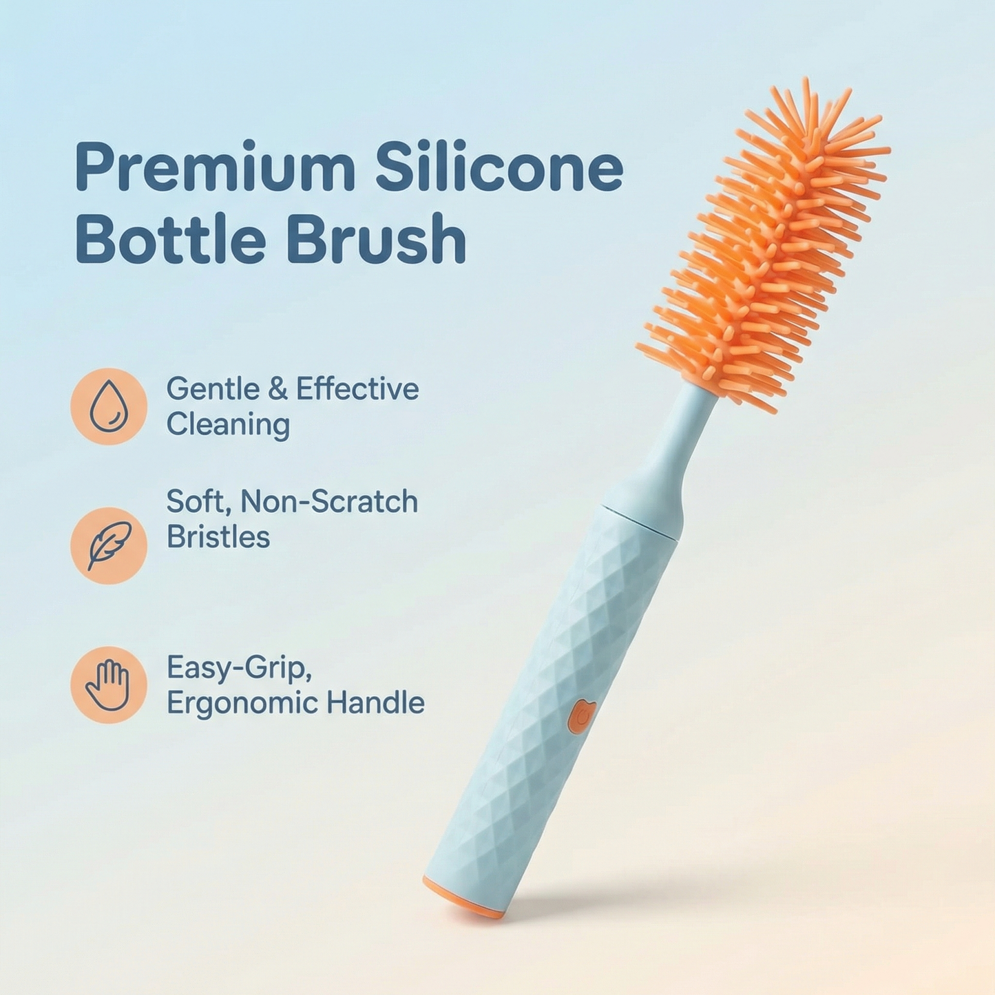 Electric Baby Bottle Cleaning Brush Set