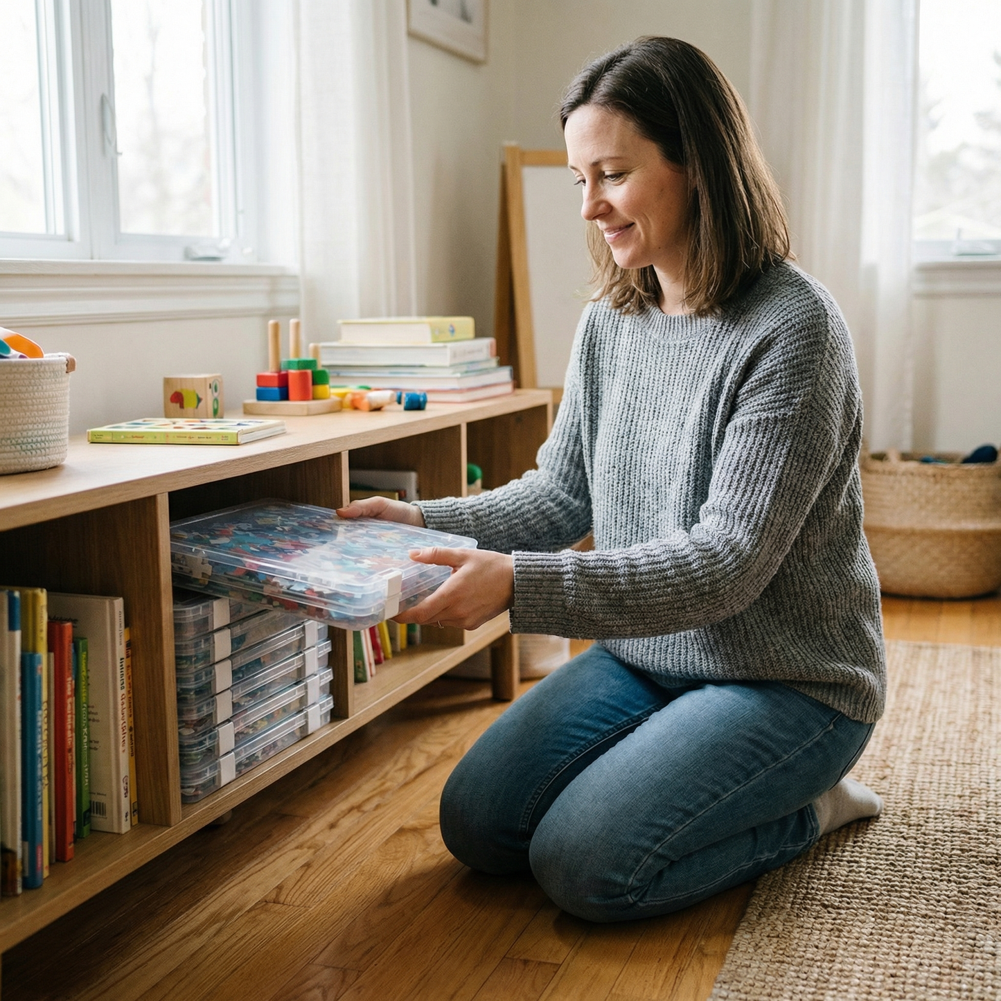 Puzzle and Games Organiser Box