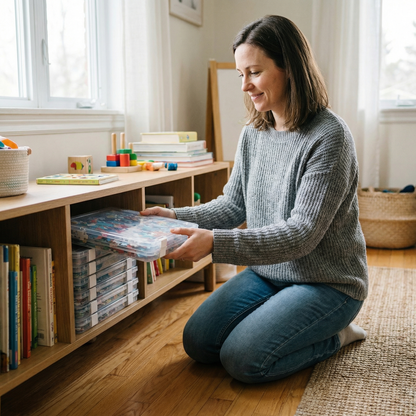 Puzzle and Games Organiser Box