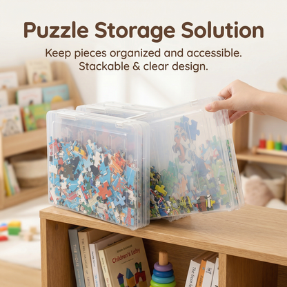 Puzzle and Games Organiser Box
