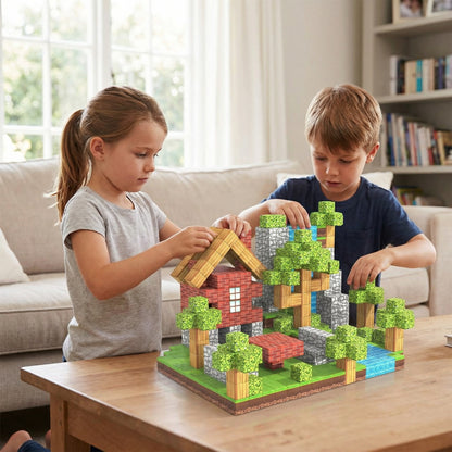 Magnetic Building Cubes for Kids