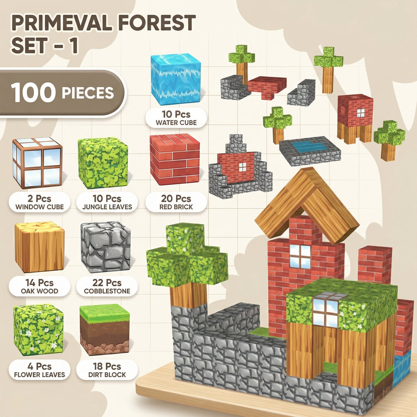 Magnetic Building Cubes for Kids