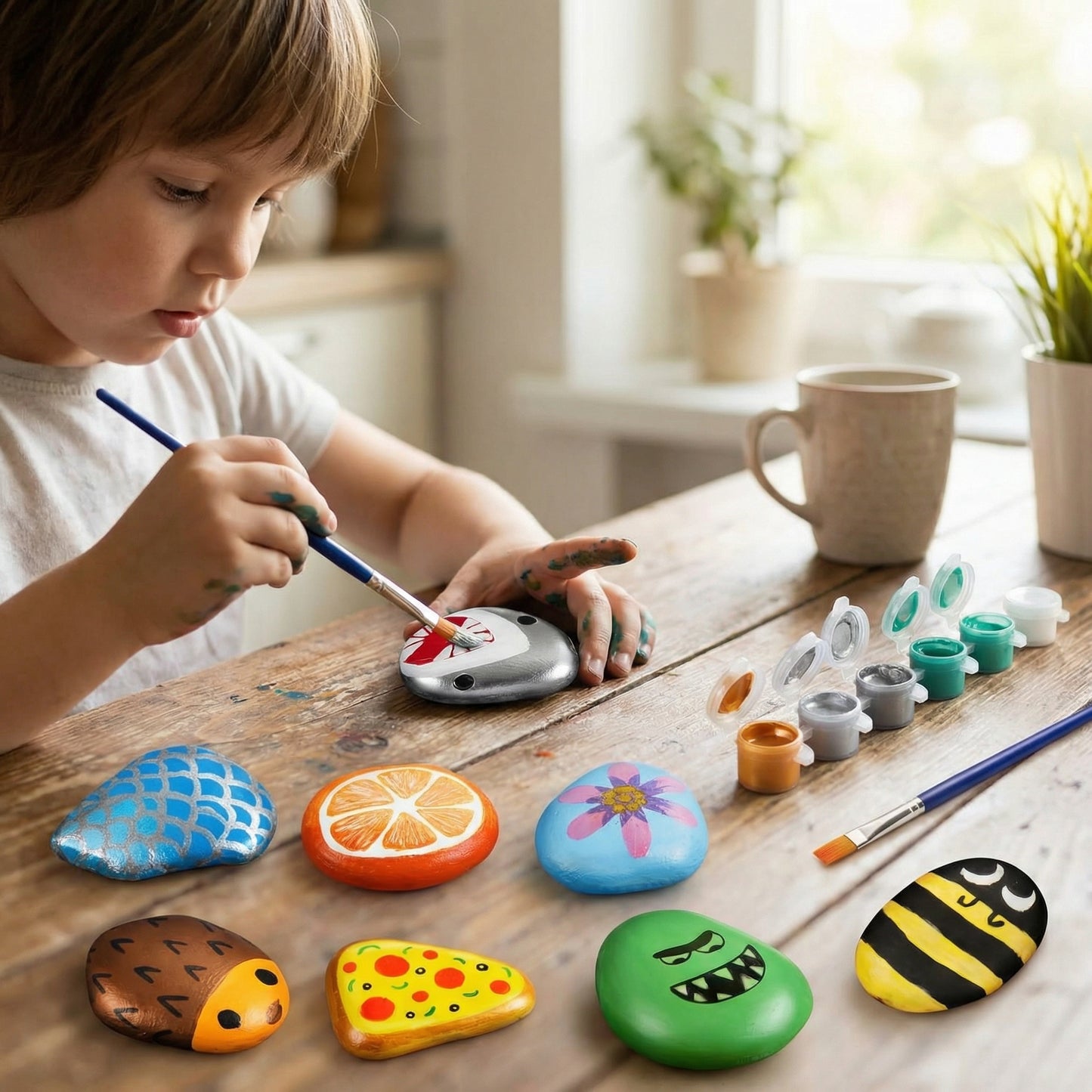 Glow in the Dark Rock Painting Kit