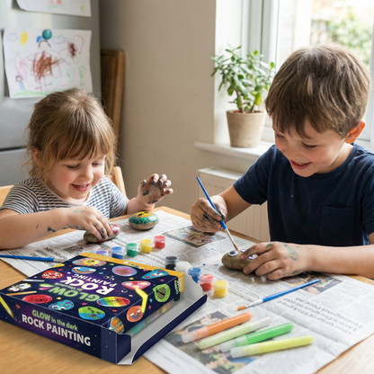 Glow in the Dark Rock Painting Kit