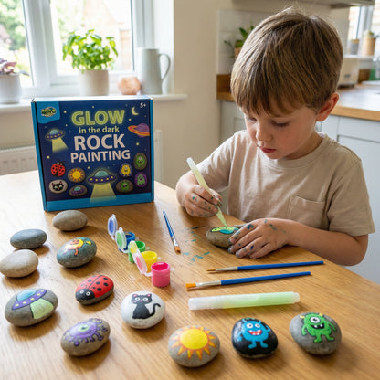 Glow in the Dark Rock Painting Kit