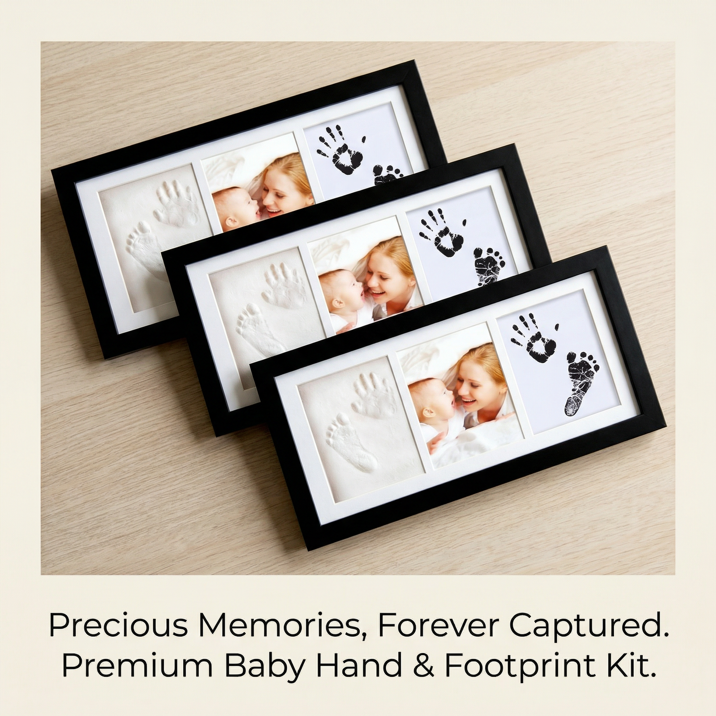 Baby Hand and Footprint Keepsake Frame