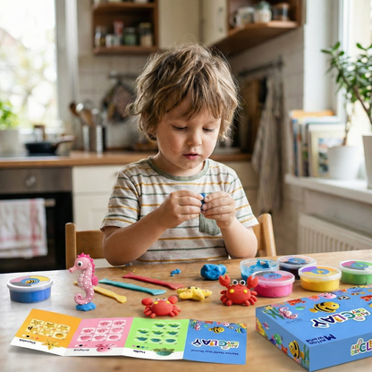 Air Dry Clay Animal Modelling Set