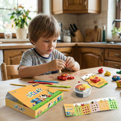 Air Dry Clay Animal Modelling Set