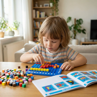 3D Pixel Art Puzzle Cube Set