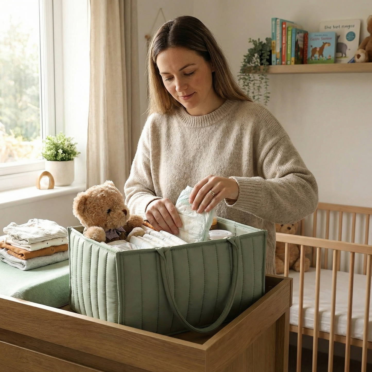 Woven Baby Storage Basket