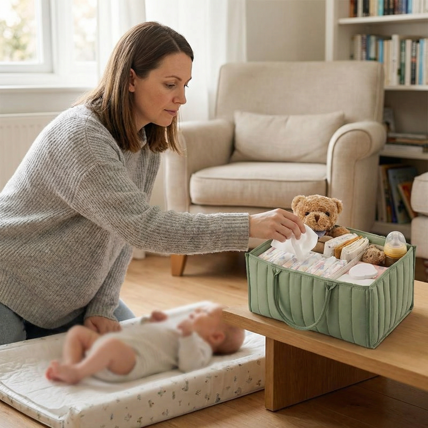Woven Baby Storage Basket