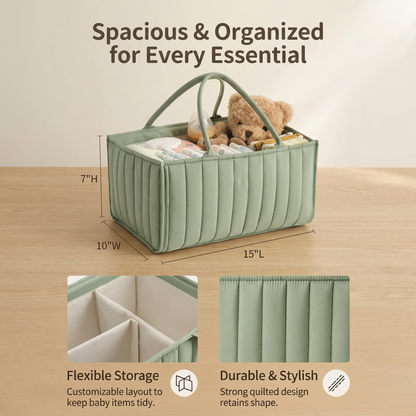 Woven Baby Storage Basket