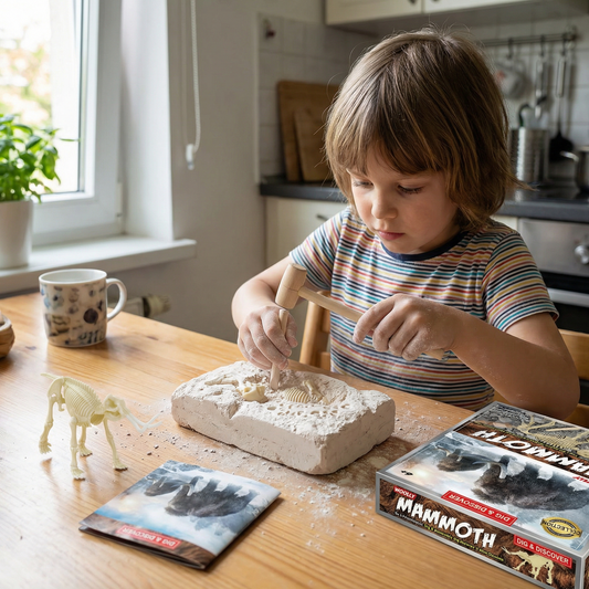 Dinosaur Fossil Excavation Kit for Kids