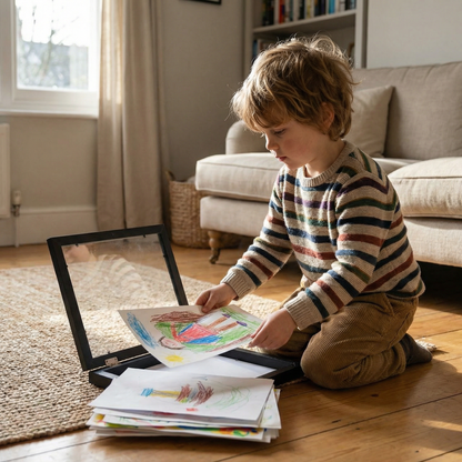 Kids Artwork Storage Frame