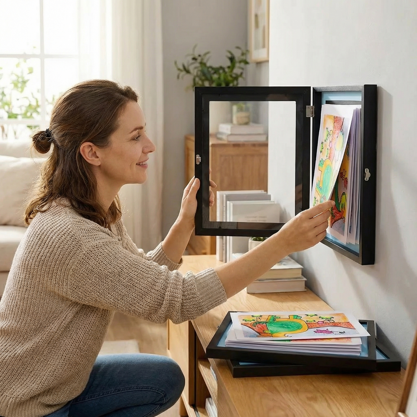 Kids Artwork Storage Frame