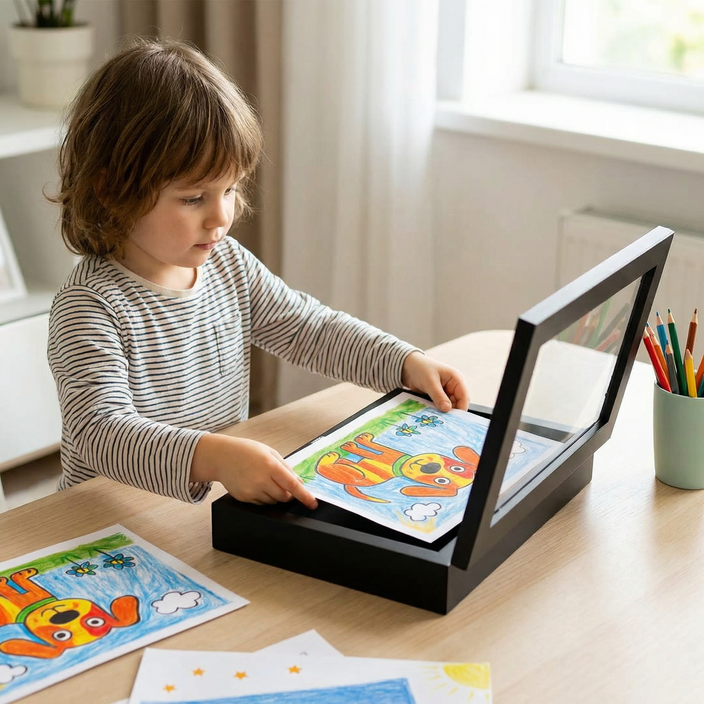 Kids Artwork Storage Frame