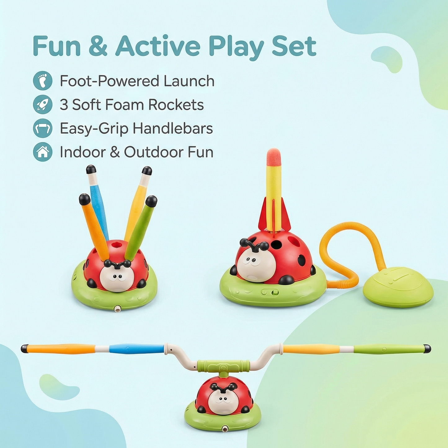3 in 1 Active Play Game for Kids