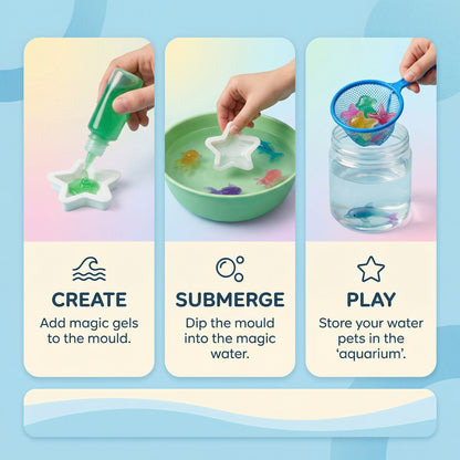 Magic Water Gel 3D Animal Creation Kit