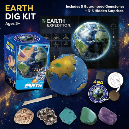 Planet Earth Gemstone Digging Kit