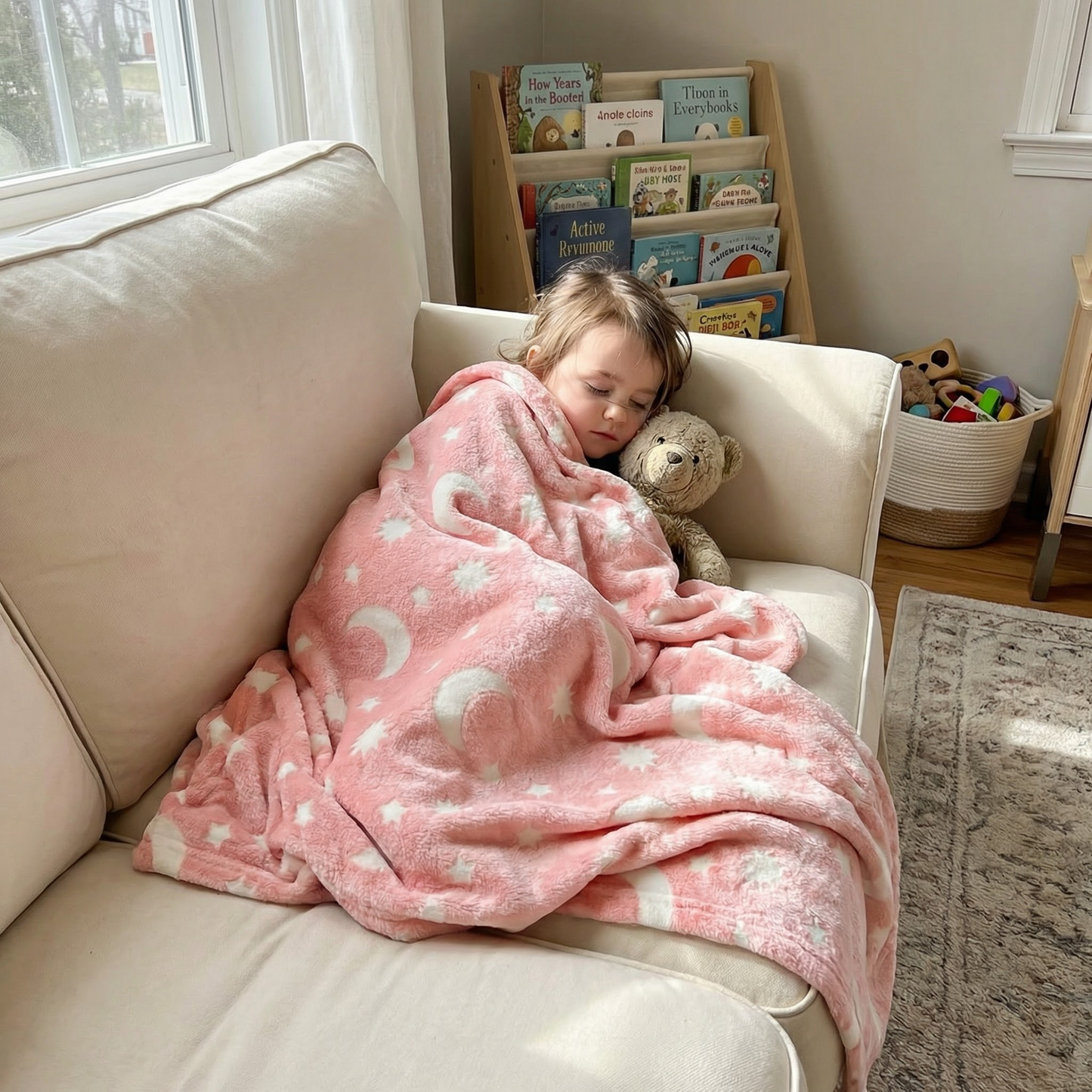 Glow in the Dark Star Cuddle Blanket