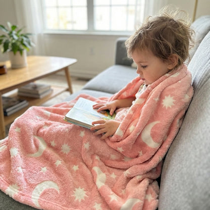 Glow in the Dark Star Cuddle Blanket