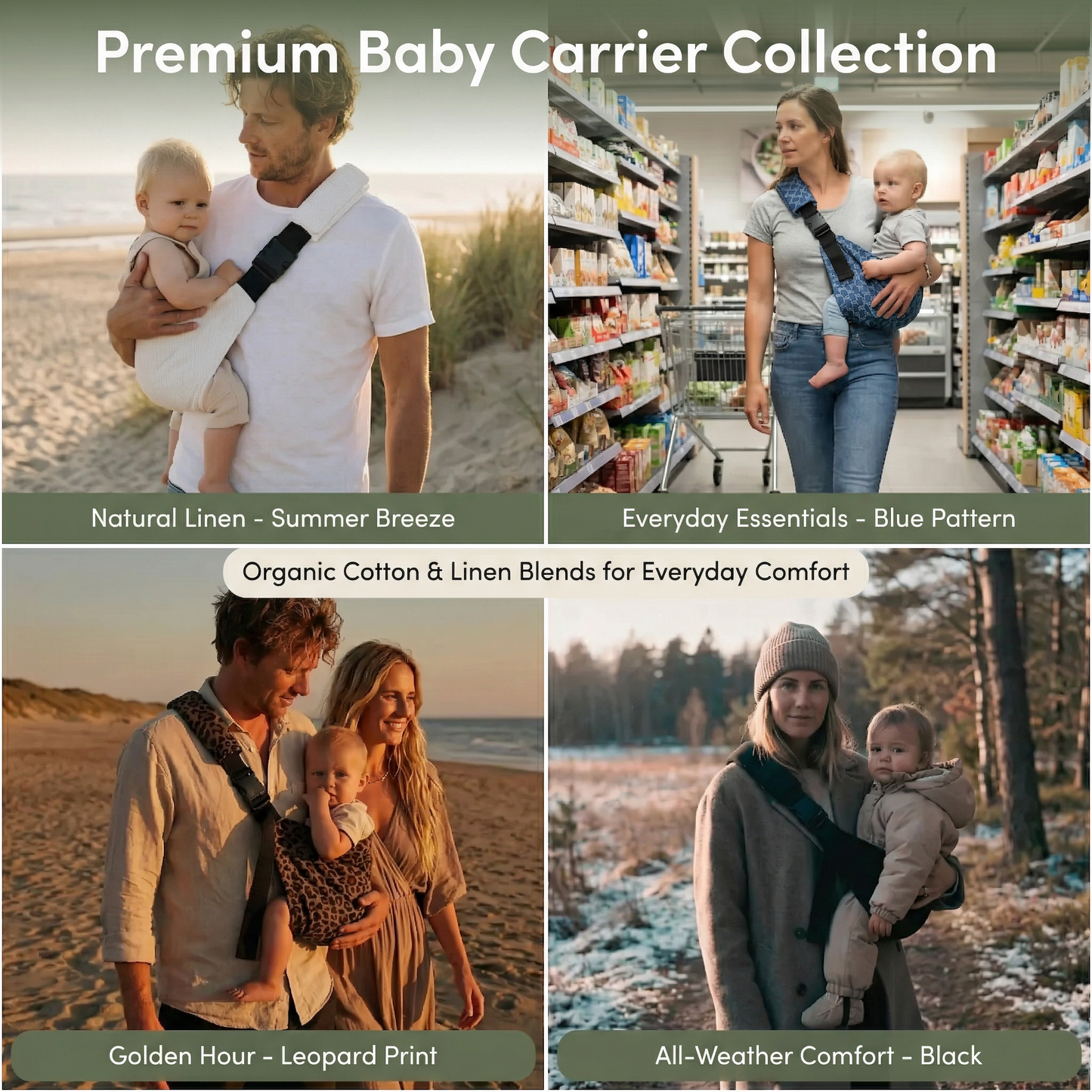 Ergonomic Baby Hip Carrier