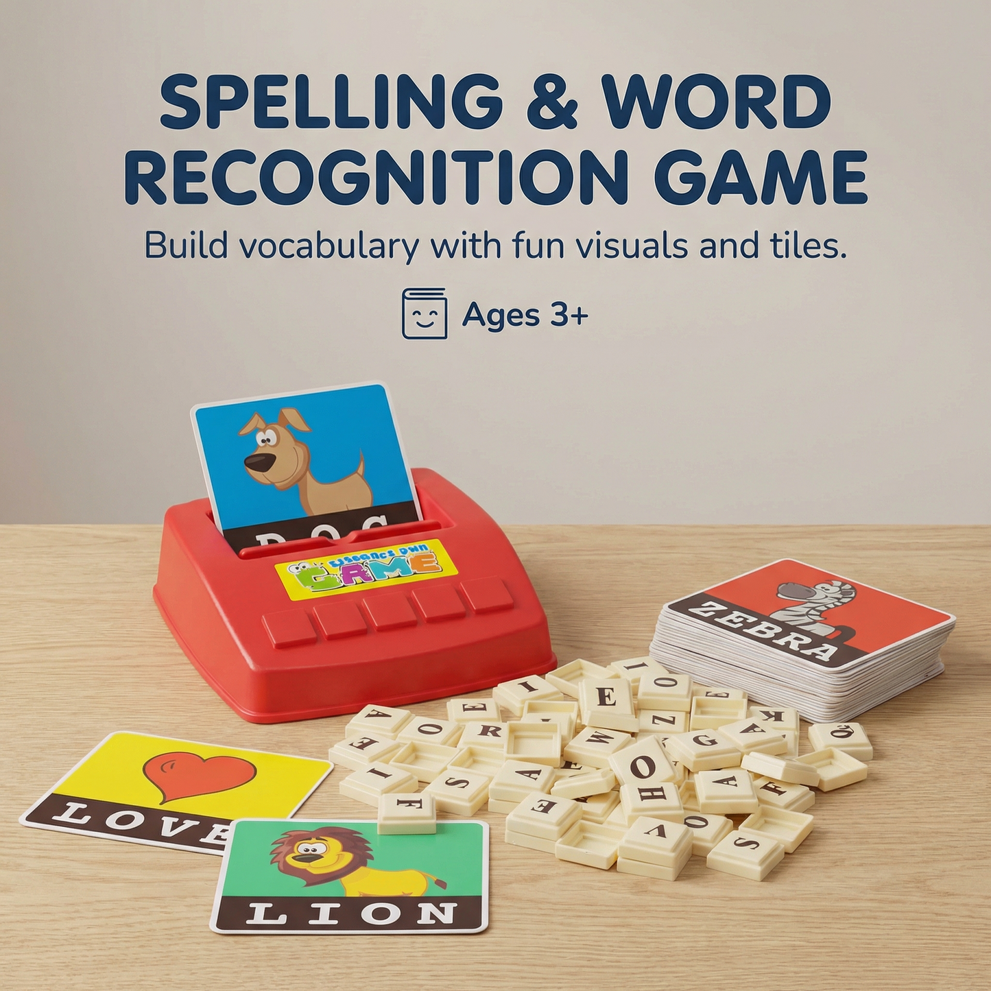 Early Learning Spelling Board Game for Children