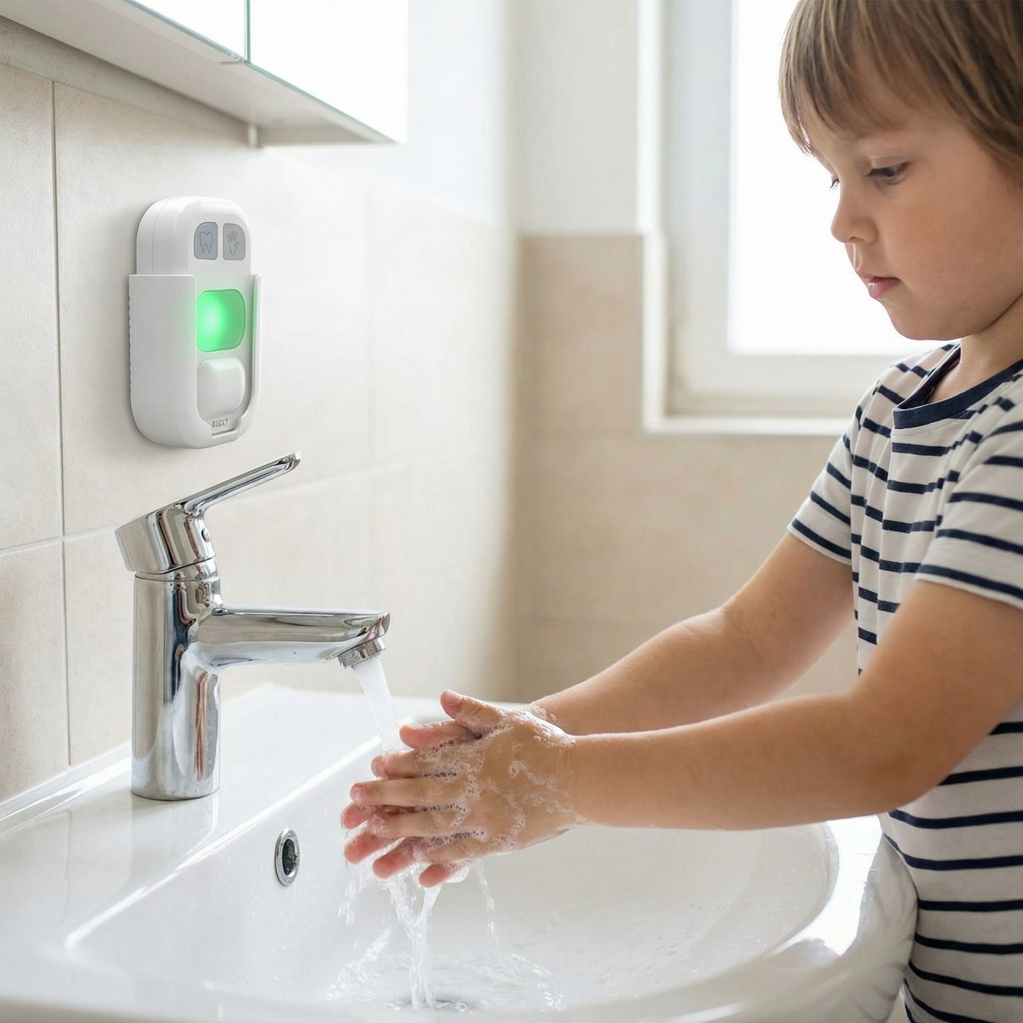 LED Toothbrushing and Handwashing Timer