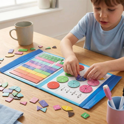 Magnetic Fractions Learning Set